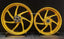 We manufacture premium quality forged motorcycle wheels rims for HONDA FORZA 750 in any design, size, color.
Wheel sizes (motorcycle spec):
Front: 3.5 x 17
Rear: 4.5 x 15
Weight:
Front: 3.65 kg (8.05 lbs)
Rear: 3.64 kg (8.02 lbs)
Finishing: Gloss Gold
Forza Performance Group engineers and manufactures each forged motorcycle wheel individually per order. This ensures precise fitment, uncompromised strength, and unique styling. Whether for racing, touring, or daily use — our wheels are built for both