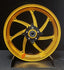 We manufacture premium quality forged motorcycle wheels rims for HONDA FORZA 750 in any design, size, color.
Wheel sizes (motorcycle spec):
Front: 3.5 x 17
Rear: 4.5 x 15
Weight:
Front: 3.65 kg (8.05 lbs)
Rear: 3.64 kg (8.02 lbs)
Finishing: Gloss Gold
Forza Performance Group engineers and manufactures each forged motorcycle wheel individually per order. This ensures precise fitment, uncompromised strength, and unique styling. Whether for racing, touring, or daily use — our wheels are built for both