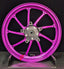 We manufacture premium quality forged motorcycle wheels rims for HONDA PCX 125 150 160 in any design, size, color.
Wheel sizes (motorcycle spec):
Front: 2.75 x 14
Rear: 3.5 x 13
Weight:
Front: 2.85 kg (6.28 lbs)
Rear: 3.4 kg (7.5 lbs)
Finishing: Gloss Pink
Forza Performance Group engineers and manufactures each forged motorcycle wheel individually per order. This ensures precise fitment, uncompromised strength, and unique styling. Whether for racing, touring, or daily use — our wheels are built for