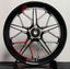 We manufacture premium quality forged motorcycle wheels rims for DUCATI DIAVEL 1200 1260 V4 in any design, size, color.
Wheel sizes (motorcycle spec):
Front: 3.5 x 17
Rear: 8.0 x 17
Finishing: Gloss Black with Machined Face + Gloss Red