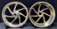 We manufacture premium quality forged motorcycle wheels rims for DUCATI PANIGALE in any design, size and color.
Wheel sizes (motorcycle spec):
Front: 3.5 x 17
Rear: 6 x 17
Weight:
Front: 4.12 kg (9.08 lbs)
Rear: 4.22 kg (9.30 lbs)
Finishing: Satin Bronze