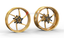 CUSTOM FORGED WHEELS RIMS for SUZUKI HAYABUSA 2013 - 2020
