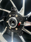We manufacture premium quality forged motorcycle wheels rims for YAMAHA in any design, size, color.
Wheel sizes (motorcycle spec):
Front: 3.5 x 17
Rear: 5.5 x 17
Weight:
Front: 4.41 kg (9.72 lbs)
Rear: 5.35 kg (11.79 lbs)
Finishing: Gloss Silver
Optional for an additional price: Dual-Color, Brushing, Chroming, Polishing, Carbon Barrel.
We offer motorcycle wheels in many sizes: 16, 17, 18, 19, 20, 21, 23, 26, 30, 32, and 34 inches. If you need a different size, please contact us.
All our motor