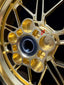 We manufacture premium quality forged motorcycle wheels rims for HONDA FORZA 750 in any design, size, color.
Wheel sizes (motorcycle spec):
Front: 3.5 x 17
Rear: 4.5 x 15
Weight:
Front: 5.31 kg (11,70 lbs)
Rear: 4.96 kg (10,93 lbs)
Finishing: Gloss Gold