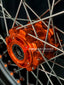 We manufacture premium quality forged motorcycle wheels rims for KTM 1290 in any design, size, color.
Wheel sizes (motorcycle spec):
Front: 3.5 x 17
Rear: 6 x 17
Weight:
Front: 3.9 kg (8.6 lbs)
Rear: 5.55 kg (12.24 lbs)
Finishing: Matt Black with KTM Orange
Forza Performance Group engineers and manufactures each forged motorcycle wheel individually per order. This ensures precise fitment, uncompromised strength, and unique styling. Whether for racing, touring, or daily use — our wheels are built fo