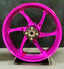 We manufacture premium quality forged motorcycle wheels rims for KAWASAKI ZX6R in any design, size, color.
Wheel sizes (motorcycle spec):
Front: 3.5 x 17
Rear: 5.5 x 17
Weight:
Front: 3.8 kg (8.38 lbs)
Rear: 5.05 kg (11.13 lbs)
Finishing Gloss Pink
Forza Performance Group engineers and manufactures each forged motorcycle wheel individually per order. This ensures precise fitment, uncompromised strength, and unique styling. Whether for racing, touring, or daily use — our wheels are built for both pe