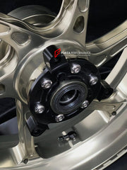 We manufacture premium quality forged motorcycle wheels rims for KOVE 450RR in any design, size, color.
Wheel sizes (motorcycle spec):
Front: 3.5 x 17
Rear: 4.5 x 17
Weight:
Front: 4 kg (8.82 lbs)
Rear: 4.6 kg (10.14 lbs)
Finishing: Gloss Bronze
Forza Performance Group engineers and manufactures each forged motorcycle wheel individually per order. This ensures precise fitment, uncompromised strength, and unique styling. Whether for racing, touring, or daily use — our wheels are built for both perfo