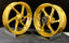 We manufacture premium quality forged motorcycle wheels rims for KTM 790 890 in any design, size, color.
Wheel sizes (motorcycle spec):
Front: 3.5 x 17
Rear: 5.5 x 17
Weight:
Front: 3.25 kg (7.16 lbs)
Rear: 4.65 kg (10.25 lbs)
Finishing: Gloss Gold
Forza Performance Group engineers and manufactures each forged motorcycle wheel individually per order. This ensures precise fitment, uncompromised strength, and unique styling. Whether for racing, touring, or daily use — our wheels are built for both pe