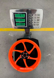 We manufacture premium quality forged motorcycle wheels rims for KTM 790 890 in any design, size, color.
Wheel sizes (motorcycle spec):
Front: 3.5 x 17
Rear: 5.5 x 17
Weight:
Front: 3.35 kg (7.38 lbs)
Rear: 4.75 kg (10.47 lbs)
Finishing: KTM Orange
Forza Performance Group engineers and manufactures each forged motorcycle wheel individually per order. This ensures precise fitment, uncompromised strength, and unique styling. Whether for racing, touring, or daily use — our wheels are built for both pe