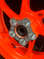 We manufacture premium quality forged motorcycle wheels rims for KTM 790 890 in any design, size, color.
Wheel sizes (motorcycle spec):
Front: 3.5 x 17
Rear: 5.5 x 17
Weight:
Front: 3.35 kg (7.38 lbs)
Rear: 4.75 kg (10.47 lbs)
Finishing: KTM Orange
Forza Performance Group engineers and manufactures each forged motorcycle wheel individually per order. This ensures precise fitment, uncompromised strength, and unique styling. Whether for racing, touring, or daily use — our wheels are built for both pe
