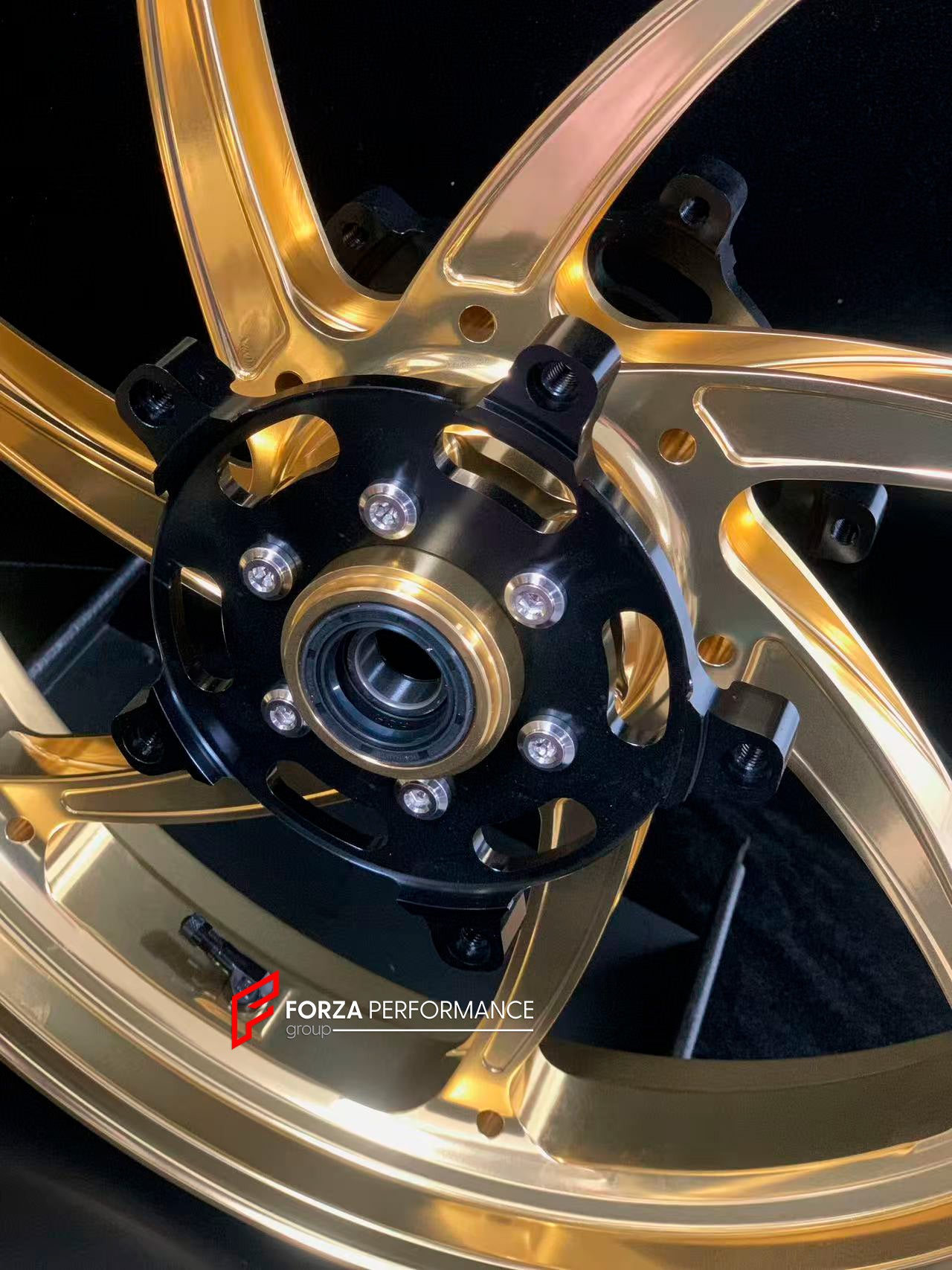We manufacture premium quality forged motorcycle wheels rims for KAWASAKI NINJA Z900 SE Z900RS in any design, size, color.
Wheel sizes (motorcycle spec):
Front: 3.5 x 17
Rear: 5.5 x 17
Weight:
Front: 4.35 kg (9.48 lbs)
Rear: 4.8 kg (10.58 lbs)
Finishing: Satin Gold
Forza Performance Group engineers and manufactures each forged motorcycle wheel individually per order. This ensures precise fitment, uncompromised strength, and unique styling. Whether for racing, touring, or daily use — our wheels are