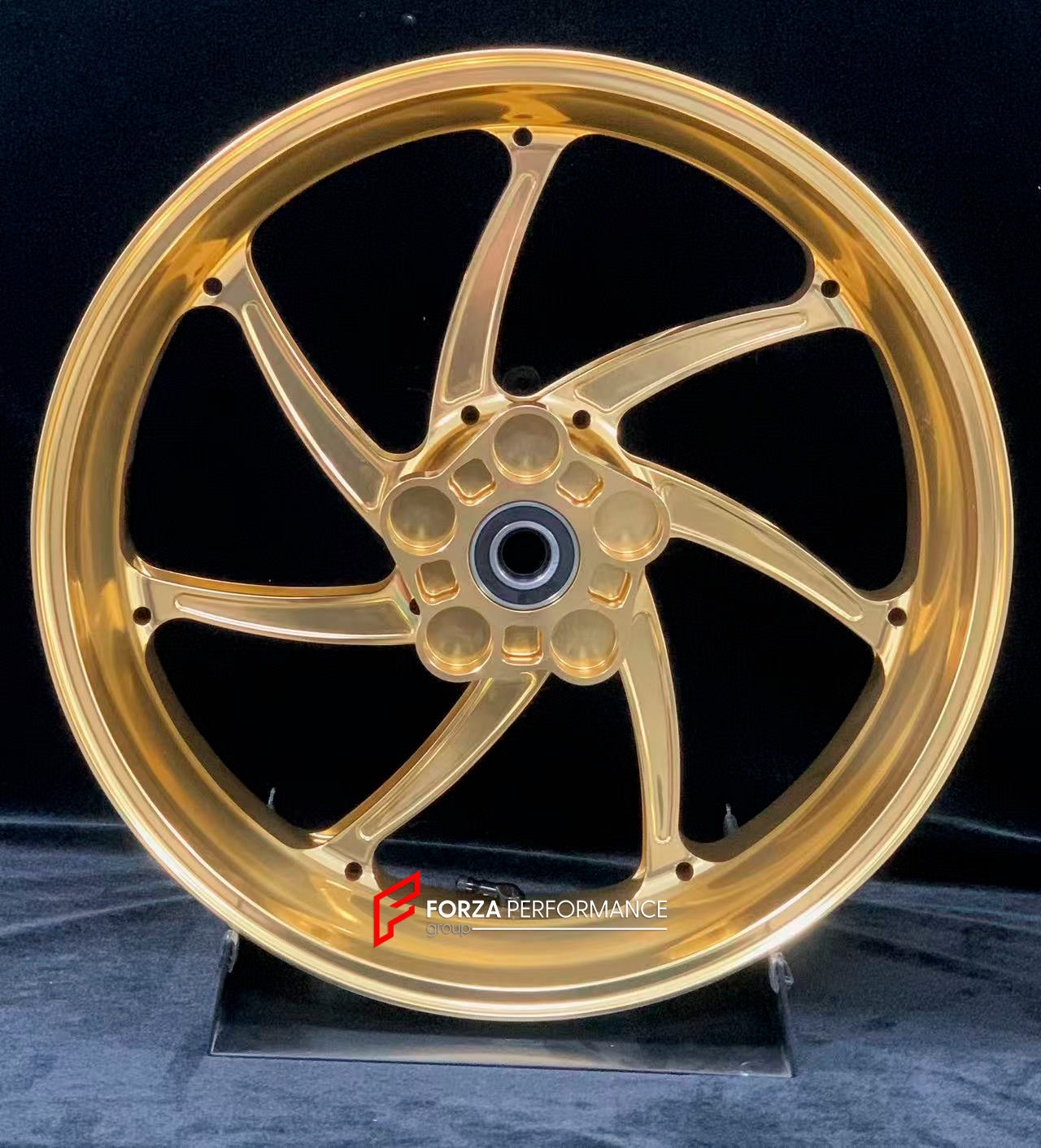 We manufacture premium quality forged motorcycle wheels rims for KAWASAKI NINJA Z900 SE Z900RS in any design, size, color.
Wheel sizes (motorcycle spec):
Front: 3.5 x 17
Rear: 5.5 x 17
Weight:
Front: 4.35 kg (9.48 lbs)
Rear: 4.8 kg (10.58 lbs)
Finishing: Satin Gold
Forza Performance Group engineers and manufactures each forged motorcycle wheel individually per order. This ensures precise fitment, uncompromised strength, and unique styling. Whether for racing, touring, or daily use — our wheels are