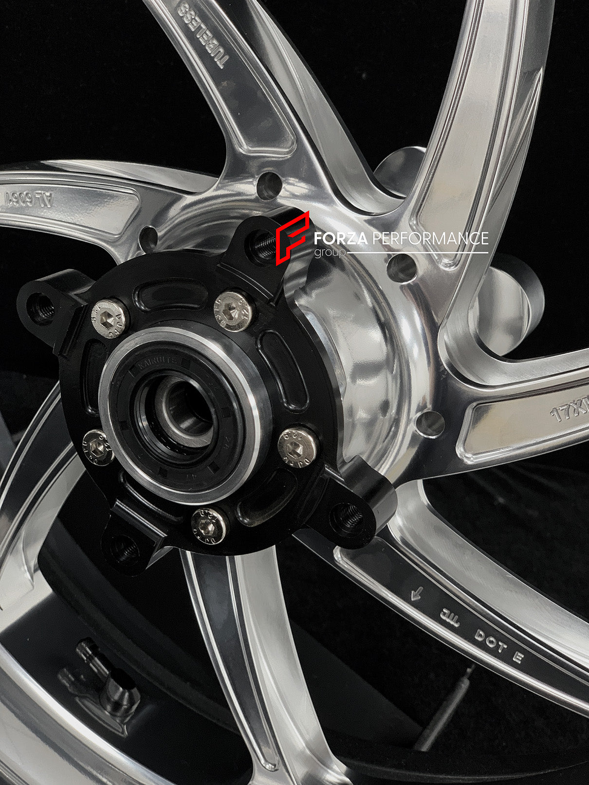 We manufacture premium quality forged motorcycle wheels rims for KAWASAKI ZX4R ZX4RSE in any design, size, color.
Wheel sizes (motorcycle spec):
Front: 3.5 x 17
Rear: 4.5 x 17
Weight:
Front: 4.7 kg (10.36 lbs)
Rear: 4.85 kg (10.69 lbs)
Finishing: Gloss Silver
Forza Performance Group engineers and manufactures each forged motorcycle wheel individually per order. This ensures precise fitment, uncompromised strength, and unique styling. Whether for racing, touring, or daily use — our wheels are built