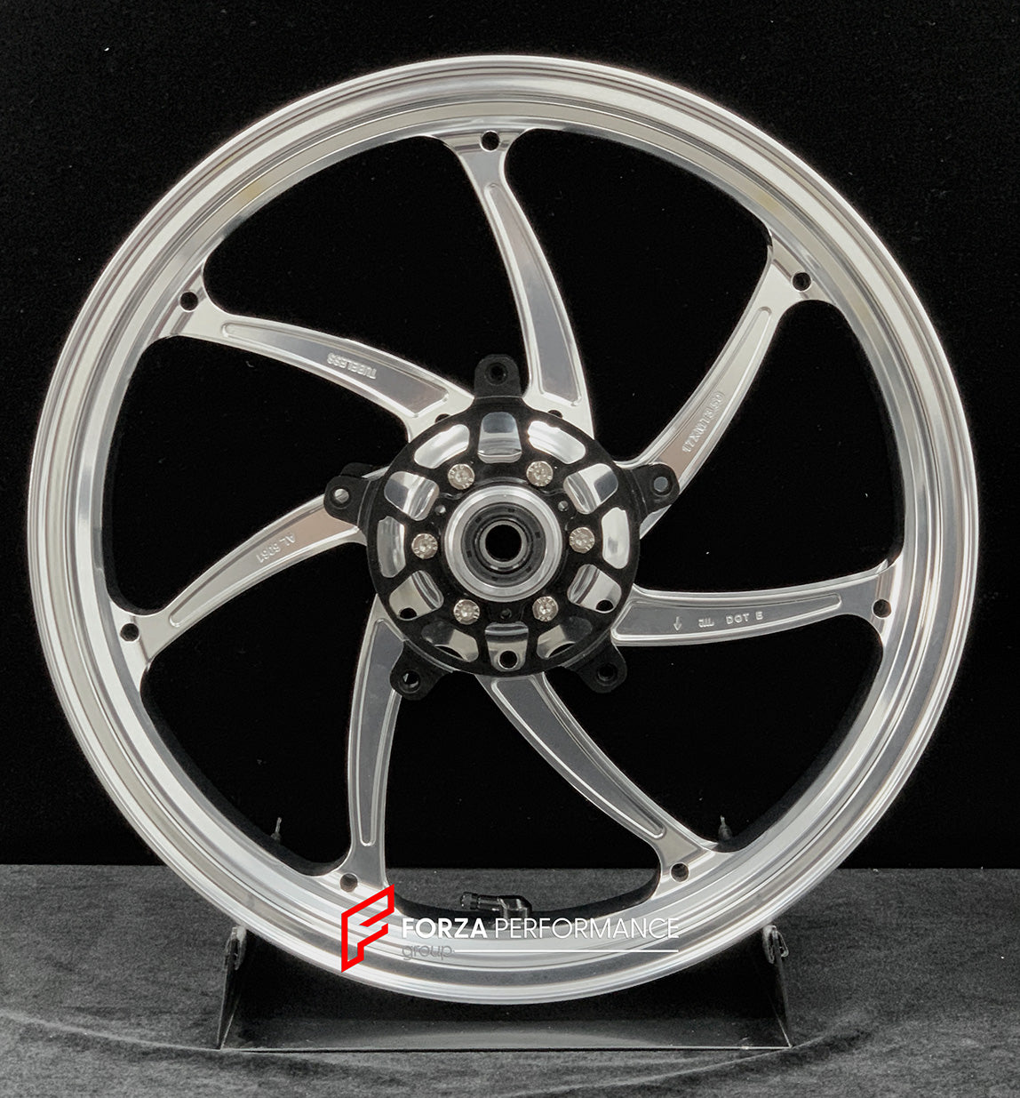 We manufacture premium quality forged motorcycle wheels rims for KAWASAKI ZX4R ZX4RSE in any design, size, color.
Wheel sizes (motorcycle spec):
Front: 3.5 x 17
Rear: 4.5 x 17
Weight:
Front: 4.7 kg (10.36 lbs)
Rear: 4.85 kg (10.69 lbs)
Finishing: Gloss Silver
Forza Performance Group engineers and manufactures each forged motorcycle wheel individually per order. This ensures precise fitment, uncompromised strength, and unique styling. Whether for racing, touring, or daily use — our wheels are built