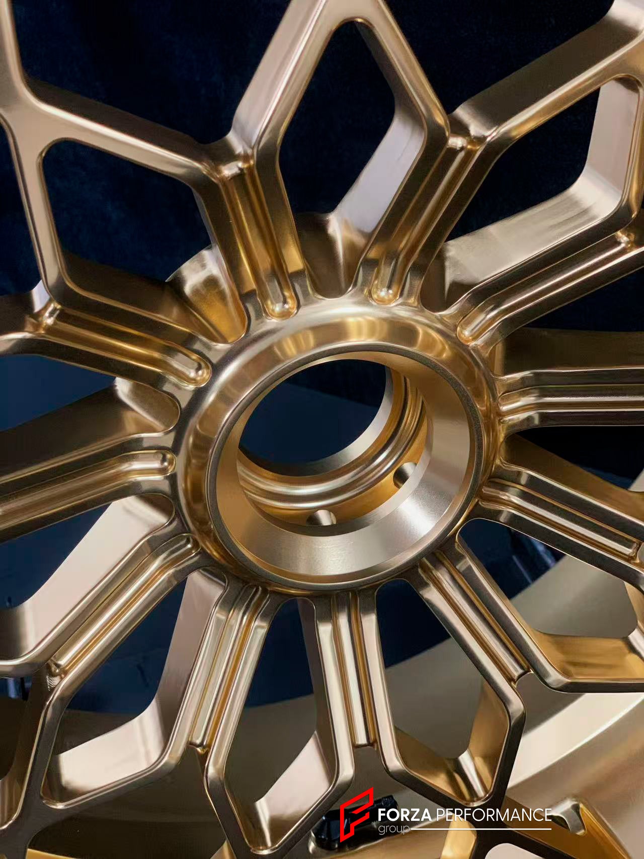 We manufacture premium quality forged motorcycle wheels rims for MV AGUSTA in any design, size, color.
Wheel sizes (motorcycle spec):
Front: 3.5 x 17
Rear: 5.5 x 17
Weight:
Front: 4.15 kg (9.15 lbs)
Rear: 4.85 kg (10.69 lbs)
Finishing: Satin Gold
Forza Performance Group engineers and manufactures each forged motorcycle wheel individually per order. This ensures precise fitment, uncompromised strength, and unique styling. Whether for racing, touring, or daily use — our wheels are built for both perf