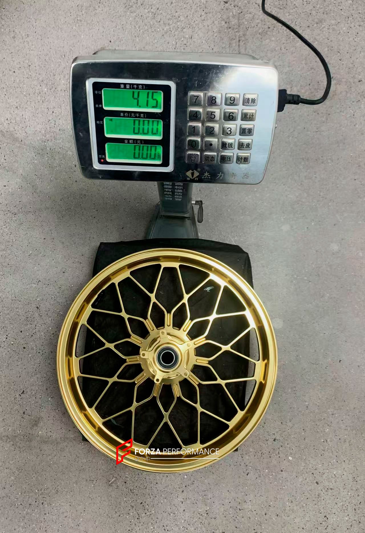 We manufacture premium quality forged motorcycle wheels rims for MV AGUSTA in any design, size, color.
Wheel sizes (motorcycle spec):
Front: 3.5 x 17
Rear: 5.5 x 17
Weight:
Front: 4.15 kg (9.15 lbs)
Rear: 4.85 kg (10.69 lbs)
Finishing: Satin Gold
Forza Performance Group engineers and manufactures each forged motorcycle wheel individually per order. This ensures precise fitment, uncompromised strength, and unique styling. Whether for racing, touring, or daily use — our wheels are built for both perf