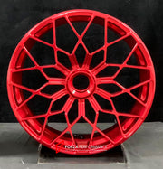 We manufacture premium quality forged motorcycle wheels rims for MV AGUSTA in any design, size, color.
Wheel sizes (motorcycle spec):
Front: 3.5 x 17
Rear: 5.5 x 17
Weight:
Front: 4.25 kg (9.37 lbs)
Rear: 4.9 kg (10.8 lbs)
Finishing Gloss Red
Forza Performance Group engineers and manufactures each forged motorcycle wheel individually per order. This ensures precise fitment, uncompromised strength, and unique styling. Whether for racing, touring, or daily use — our wheels are built for both performa