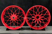 We manufacture premium quality forged motorcycle wheels rims for MV AGUSTA in any design, size, color.
Wheel sizes (motorcycle spec):
Front: 3.5 x 17
Rear: 5.5 x 17
Weight:
Front: 4.25 kg (9.37 lbs)
Rear: 4.9 kg (10.8 lbs)
Finishing Gloss Red
Forza Performance Group engineers and manufactures each forged motorcycle wheel individually per order. This ensures precise fitment, uncompromised strength, and unique styling. Whether for racing, touring, or daily use — our wheels are built for both performa