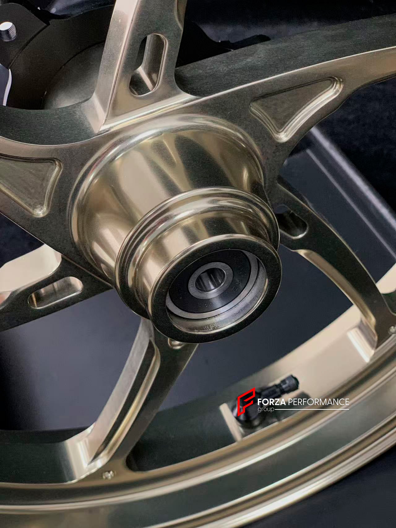 We manufacture premium quality forged motorcycle wheels rims for YAMAHA in any design, size, color.
Wheel sizes (motorcycle spec):
Front: 2.5 x 14
Rear: 3.5 x 14
Weight:
Front: 2.7 kg (5.95 lbs)
Rear: 2.85 kg (6.28 lbs)
Finishing: Gloss Bronze
Forza Performance Group engineers and manufactures each forged motorcycle wheel individually per order. This ensures precise fitment, uncompromised strength, and unique styling. Whether for racing, touring, or daily use — our wheels are built for both perform