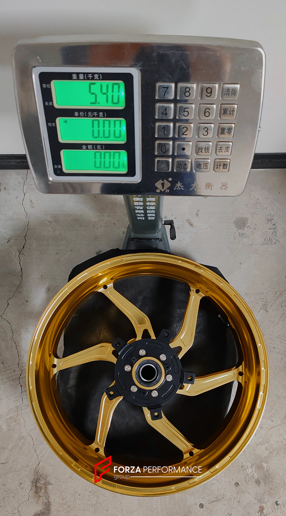 We manufacture premium quality forged motorcycle wheels rims for SUZUKI HAYABUSA in any design, size, color.
Wheel sizes (motorcycle spec):
Front: 3.5 x 17
Rear: 6 x 17
Weight:
Front: 4.65 kg (10.25 lbs)
Rear: 5.4 kg (11.9 lbs)
Finishing: Gloss Gold
Forza Performance Group engineers and manufactures each forged motorcycle wheel individually per order. This ensures precise fitment, uncompromised strength, and unique styling. Whether for racing, touring, or daily use — our wheels are built for both p