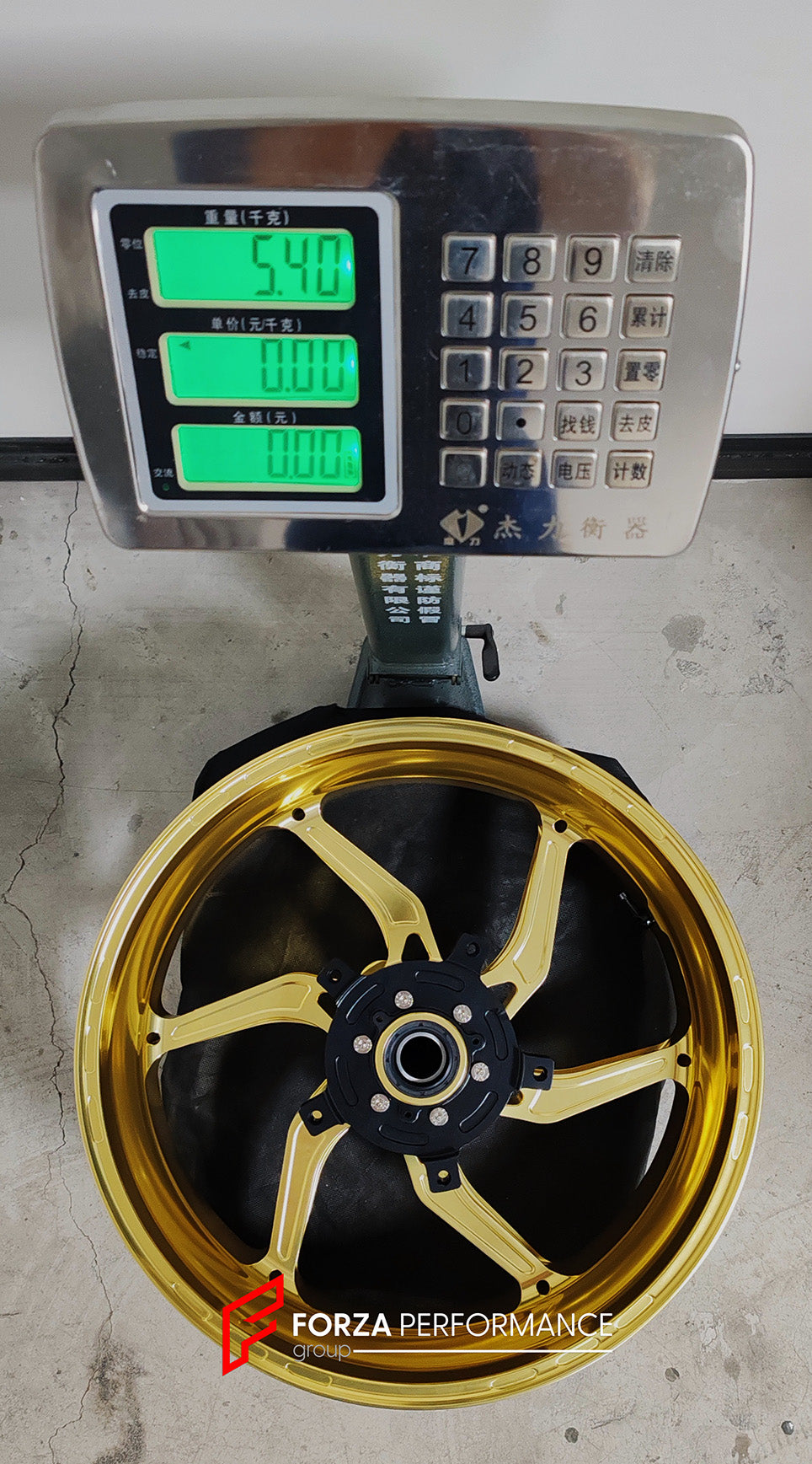 We manufacture premium quality forged motorcycle wheels rims for SUZUKI HAYABUSA in any design, size, color.
Wheel sizes (motorcycle spec):
Front: 3.5 x 17
Rear: 6 x 17
Weight:
Front: 4.65 kg (10.25 lbs)
Rear: 5.4 kg (11.9 lbs)
Finishing: Satin Gold
Forza Performance Group engineers and manufactures each forged motorcycle wheel individually per order. This ensures precise fitment, uncompromised strength, and unique styling. Whether for racing, touring, or daily use — our wheels are built for both p