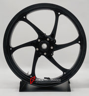 We manufacture premium quality forged motorcycle wheels rims for SUZUKI HAYABUSA in any design, size, color.
Wheel sizes (motorcycle spec):
Front: 3.5 x 17
Rear: 6 x 17
Weight:
Front: 4.25 kg (9.37 lbs)
Rear: 5.05 kg (11.13 lbs)
Finishing: Matt Black
Forza Performance Group engineers and manufactures each forged motorcycle wheel individually per order. This ensures precise fitment, uncompromised strength, and unique styling. Whether for racing, touring, or daily use — our wheels are built for both
