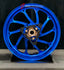 We manufacture premium quality forged motorcycle wheels rims for YAMAHA in any design, size, color.
Wheel sizes (motorcycle spec):
Front: 3.5 x 15
Rear: 4 x 14
Weight:
Front: 3.95 kg (8.71 lbs)
Rear: 3.85 kg (8.49 lbs)
Finishing: Gloss Blue
Forza Performance Group engineers and manufactures each forged motorcycle wheel individually per order. This ensures precise fitment, uncompromised strength, and unique styling. Whether for racing, touring, or daily use — our wheels are built for both performanc