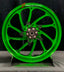 We manufacture premium quality forged motorcycle wheels rims for YAMAHA in any design, size, color.
Wheel sizes (motorcycle spec):
Front: 3.5 x 15
Rear: 4 x 14
Weight:
Front: 3.95 kg (8.71 lbs)
Rear: 3.8 kg (8.38 lbs)
Finishing: Gloss Green
Forza Performance Group engineers and manufactures each forged motorcycle wheel individually per order. This ensures precise fitment, uncompromised strength, and unique styling. Whether for racing, touring, or daily use — our wheels are built for both performanc