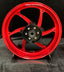 We manufacture premium quality forged motorcycle wheels rims for YAMAHA in any design, size, color.
Wheel sizes (motorcycle spec):
Front: 3.5 x 15
Rear: 4.5 x 15
Weight:
Front: 3.9 kg (9.59 lbs)
Rear: 5.35 kg (10.91 lbs)
Finishing: Gloss Red
Forza Performance Group engineers and manufactures each forged motorcycle wheel individually per order. This ensures precise fitment, uncompromised strength, and unique styling. Whether for racing, touring, or daily use — our wheels are built for both performanc