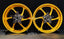 We manufacture premium quality forged motorcycle wheels rims for YAMAHA in any design, size, color.
Wheel sizes (motorcycle spec):
Front: 3.5 x 15
Rear: 4.5 x 15
Weight:
Front: 3.6 kg (7.94 lbs)
Rear: 4.75 kg (10.47 lbs)
Finishing: Gloss Gold
Forza Performance Group engineers and manufactures each forged motorcycle wheel individually per order. This ensures precise fitment, uncompromised strength, and unique styling. Whether for racing, touring, or daily use — our wheels are built for both performa