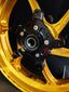 We manufacture premium quality forged motorcycle wheels rims for YAMAHA in any design, size, color.
Wheel sizes (motorcycle spec):
Front: 3.5 x 15
Rear: 4.5 x 15
Weight:
Front: 3.6 kg (7.94 lbs)
Rear: 4.75 kg (10.47 lbs)
Finishing: Gloss Gold
Forza Performance Group engineers and manufactures each forged motorcycle wheel individually per order. This ensures precise fitment, uncompromised strength, and unique styling. Whether for racing, touring, or daily use — our wheels are built for both performa