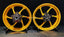 We manufacture premium quality forged motorcycle wheels rims for YAMAHA in any design, size, color.
Wheel sizes (motorcycle spec):
Front: 3.5 x 15
Rear: 4.5 x 15
Weight:
Front: 3.6 kg (7.94 lbs)
Rear: 4.75 kg (10.47 lbs)
Finishing: Gloss Gold
Forza Performance Group engineers and manufactures each forged motorcycle wheel individually per order. This ensures precise fitment, uncompromised strength, and unique styling. Whether for racing, touring, or daily use — our wheels are built for both performa