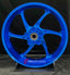 We manufacture premium quality forged motorcycle wheels rims for YAMAHA in any design, size, color.
Wheel sizes (motorcycle spec):
Front: 3.5 x 17
Rear: 5.5 x 17
Weight:
Front: 4.15 kg (9.15 lbs)
Rear: 4.75 kg (10.47 lbs)
Finishing: Gloss Blue
Forza Performance Group engineers and manufactures each forged motorcycle wheel individually per order. This ensures precise fitment, uncompromised strength, and unique styling. Whether for racing, touring, or daily use — our wheels are built for both perform