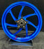 We manufacture premium quality forged motorcycle wheels rims for YAMAHA in any design, size, color.
Wheel sizes (motorcycle spec):
Front: 3.5 x 17
Rear: 5.5 x 17
Weight:
Front: 4.25 kg (9.37 lbs)
Rear: 4.9 kg (10.8 lbs)
Finishing: Gloss Blue
Forza Performance Group engineers and manufactures each forged motorcycle wheel individually per order. This ensures precise fitment, uncompromised strength, and unique styling. Whether for racing, touring, or daily use — our wheels are built for both performan