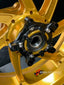 We manufacture premium quality forged motorcycle wheels rims for YAMAHA in any design, size, color.
Wheel sizes (motorcycle spec):
Front: 3.5 x 17
Rear: 6 x 17
Weight:
Front: 4.3 kg (9.48 lbs)
Rear 4.9 kg (10.8 lbs)
Finishing: Gloss Gold
Forza Performance Group engineers and manufactures each forged motorcycle wheel individually per order. This ensures precise fitment, uncompromised strength, and unique styling. Whether for racing, touring, or daily use — our wheels are built for both performance a