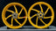 We manufacture premium quality forged motorcycle wheels rims for YAMAHA in any design, size, color.
Wheel sizes (motorcycle spec):
Front: 3.5 x 17
Rear: 6 x 17
Weight:
Front: 4.3 kg (9.48 lbs)
Rear 4.9 kg (10.8 lbs)
Finishing: Gloss Gold
Forza Performance Group engineers and manufactures each forged motorcycle wheel individually per order. This ensures precise fitment, uncompromised strength, and unique styling. Whether for racing, touring, or daily use — our wheels are built for both performance a