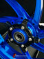 We manufacture premium quality forged motorcycle wheels rims for YAMAHA in any design, size, color.
Wheel sizes (motorcycle spec):
Front: 3.5 x 17
Rear: 6 x 17
Weight:
Front: 4.3 kg (9.48 lbs)
Rear 4.9 kg (10.8 lbs)
Finishing: Gloss Blue
Forza Performance Group engineers and manufactures each forged motorcycle wheel individually per order. This ensures precise fitment, uncompromised strength, and unique styling. Whether for racing, touring, or daily use — our wheels are built for both performance a
