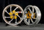 We manufacture premium quality forged motorcycle wheels rims for YAMAHA in any design, size, color.
Wheel sizes (motorcycle spec):
Front: 3.5 x 15
Rear: 4.5 x 15
Weight:
Front: 3.5 kg (7.72 lbs)
Rear: 4.75 kg (10.47 lbs)
Finishing: Gloss Silver
Forza Performance Group engineers and manufactures each forged motorcycle wheel individually per order. This ensures precise fitment, uncompromised strength, and unique styling. Whether for racing, touring, or daily use — our wheels are built for both perfor