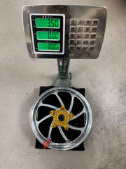 We manufacture premium quality forged motorcycle wheels rims for YAMAHA in any design, size, color.
Wheel sizes (motorcycle spec):
Front: 3.5 x 15
Rear: 4.5 x 15
Weight:
Front: 3.5 kg (7.72 lbs)
Rear: 4.75 kg (10.47 lbs)
Finishing: Gloss Silver
Forza Performance Group engineers and manufactures each forged motorcycle wheel individually per order. This ensures precise fitment, uncompromised strength, and unique styling. Whether for racing, touring, or daily use — our wheels are built for both perfor
