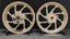 We manufacture premium quality forged motorcycle wheels rims for YAMAHA in any design, size, color.
Wheel sizes (motorcycle spec):
Front: 3.5 x 15
Rear: 4.5 x 15
Weight:
Front: 3.62 kg (7.98 lbs)
Rear: 4.8 kg (10.58 lbs)
Finishing: Satin Bronze
Forza Performance Group engineers and manufactures each forged motorcycle wheel individually per order. This ensures precise fitment, uncompromised strength, and unique styling. Whether for racing, touring, or daily use — our wheels are built for both perfor