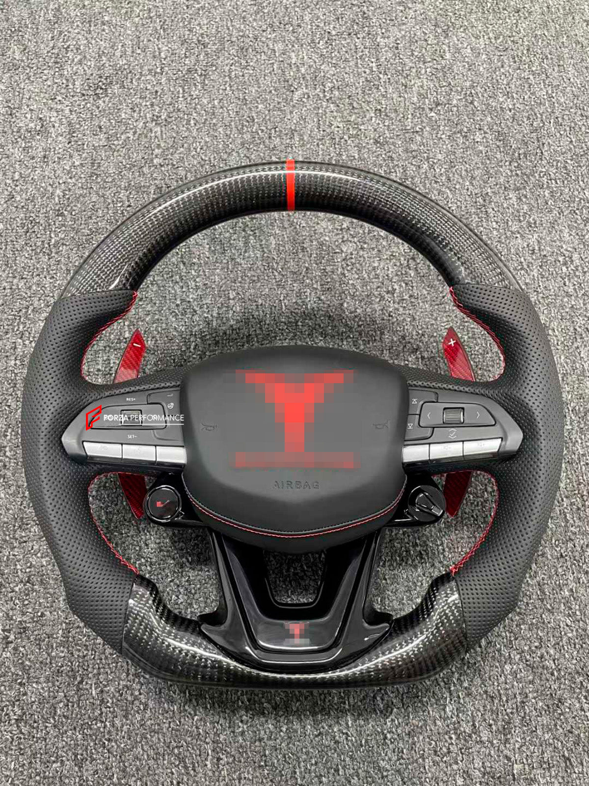 CUSTOM STEERING WHEEL for CADILLAC CT5 - V BLACKWING 2020+