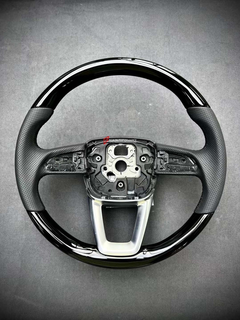 CUSTOM WOOD STEERING WHEEL for AUDI A3 A4 A5 A6 A7 A8