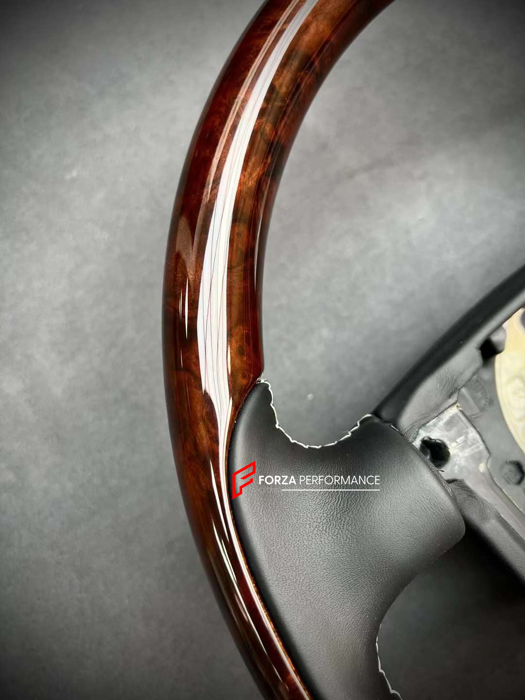 CUSTOM WOOD STEERING WHEEL FOR BENTLEY CONTINENTAL MULSANNE FLYING SPUR