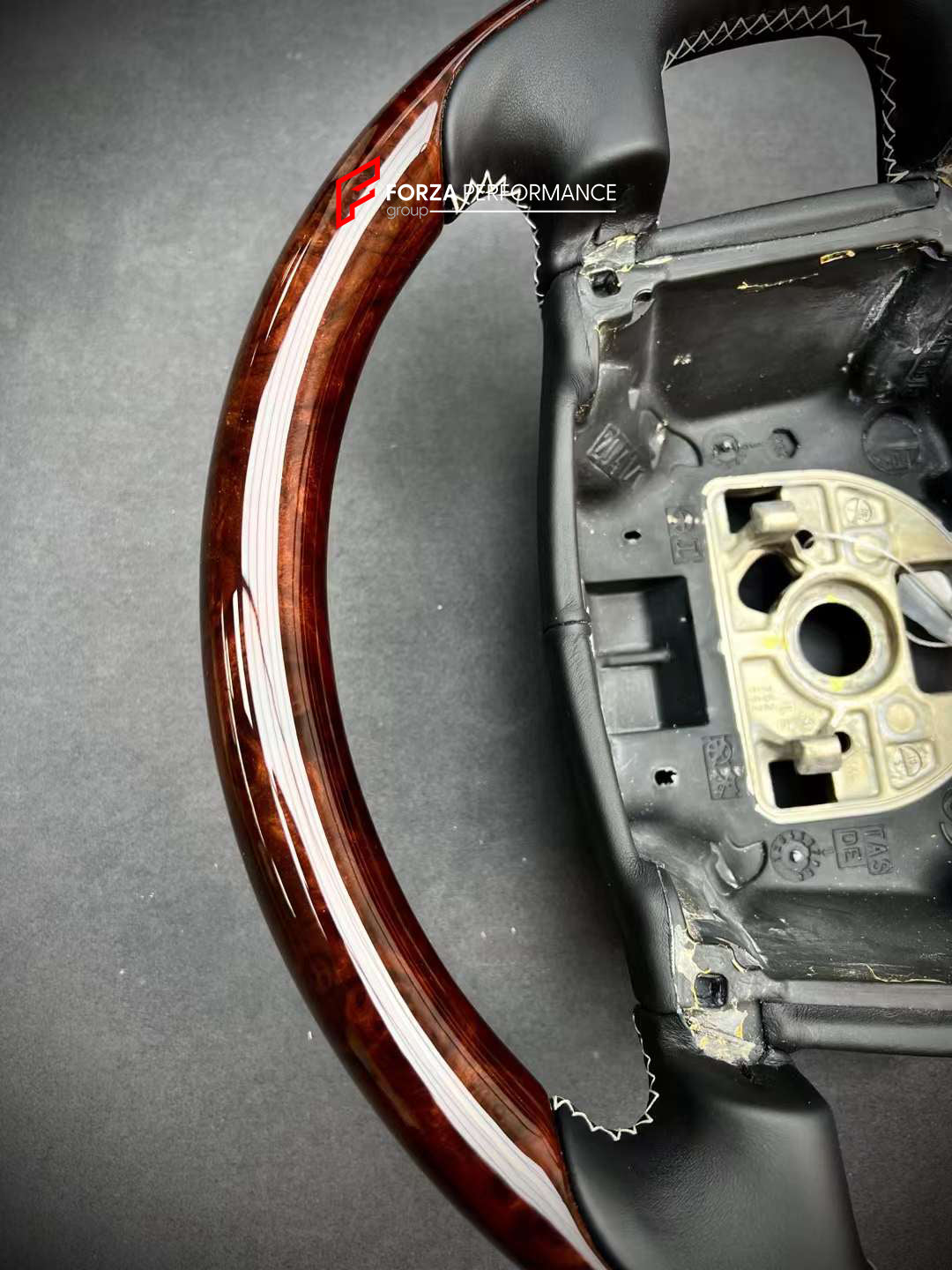 CUSTOM WOOD STEERING WHEEL FOR BENTLEY CONTINENTAL MULSANNE FLYING SPUR