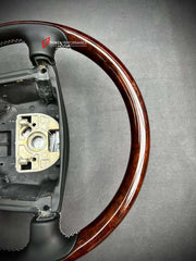 CUSTOM WOOD STEERING WHEEL FOR BENTLEY CONTINENTAL MULSANNE FLYING SPUR