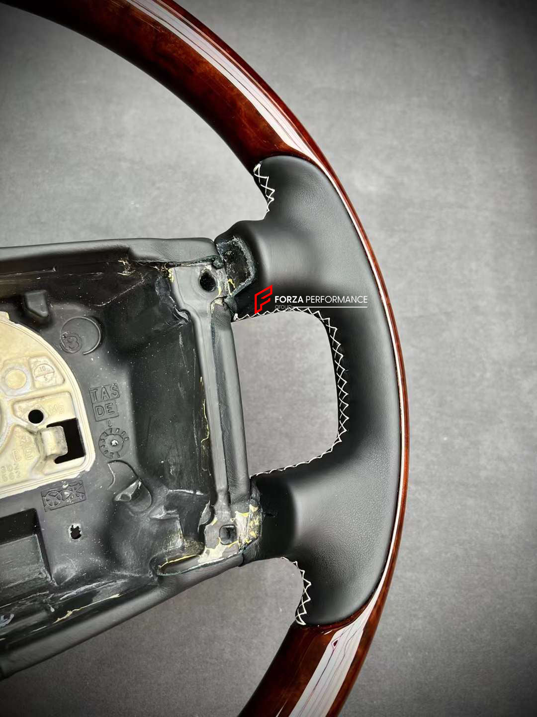 CUSTOM WOOD STEERING WHEEL FOR BENTLEY CONTINENTAL MULSANNE FLYING SPUR