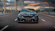 DRY CARBON AERO KIT for BMW M5 G90 G99 2024+
Set includes:
Front Lip
Front Bumper Trims
Side Skirts
Rear Diffuser
Material: Dry Carbon
Note: Professional installation is required