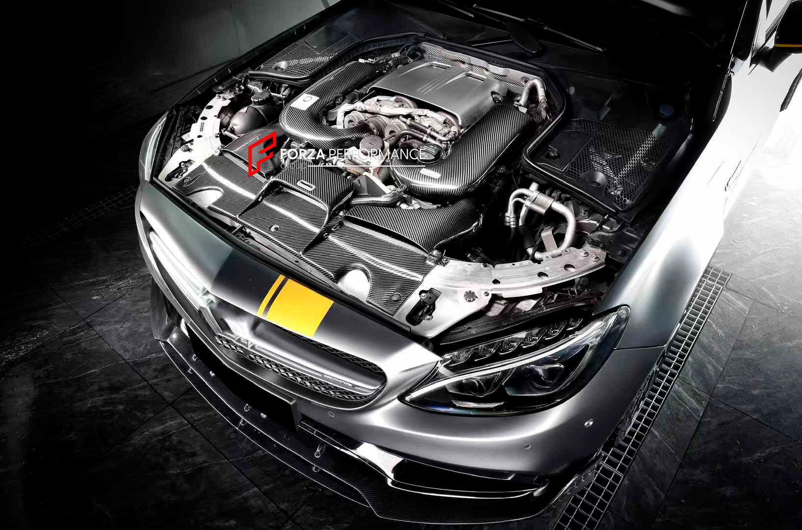 DRY CARBON AIR INTAKE for MERCEDES BENZ C CLASS AMG C63 W205 2015 - 2021
Set includes:
Air Intake
Material: Dry Carbon
NOTE: Professional installation is required