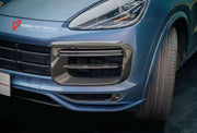 DRY CARBON AIR VENT COVERS for Porsche Cayenne Turbo E3(9Y0)  Set includes:  Air Vent Covers
