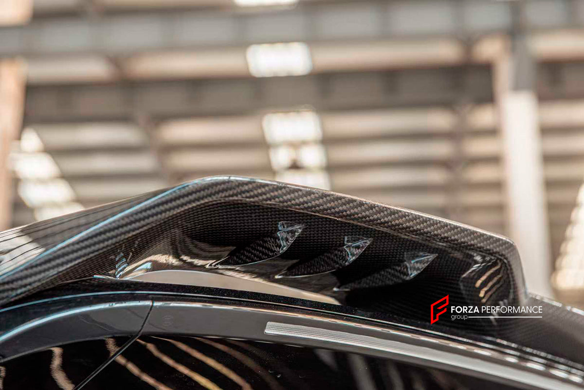 DRY CARBON BODY KIT for AITO M9 2023+
Set includes:
Front Lip
Side Skirts
Roof Spoiler
Rear Diffuser
Material: Dry Carbon
Note: Professional installation is required